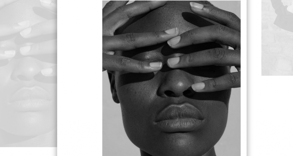 Capture d'écran du site de Mickael Vis