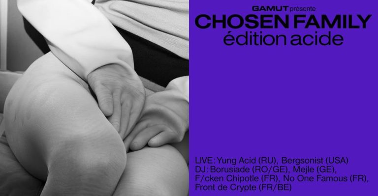 La Chosen Family de GAMUT revient façon Eastern acid le 1er mars