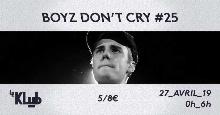 Boyz don&rsquo;t cry on air, but party hard au Klub
