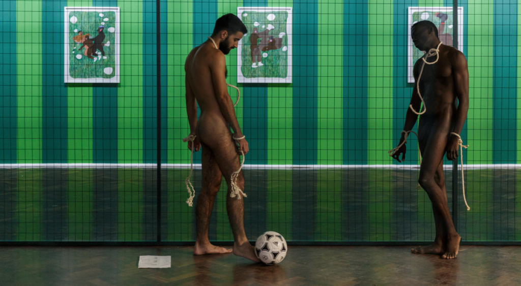 Soufiane Ababri - Here is a strange and bitter crop Space Gallery, Mare street - London 2018