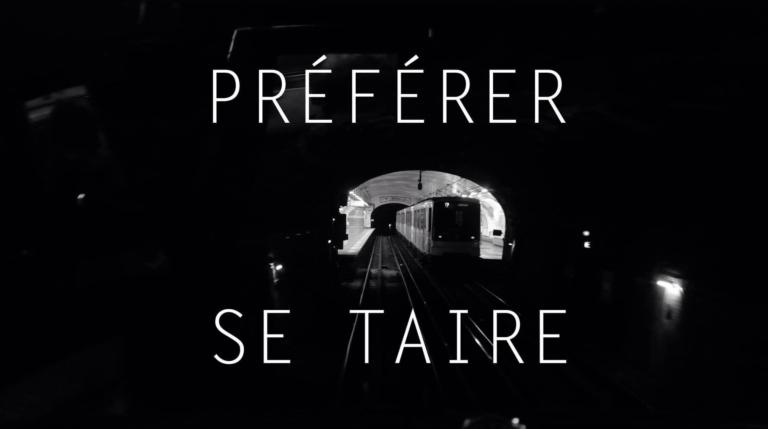 « Préférer se taire », Potochkine illustre le harcèlement intempestif dans les transports en commun
