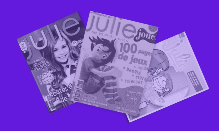 Magazine Julie : hommage à la presse qui prend soin des jeunes filles