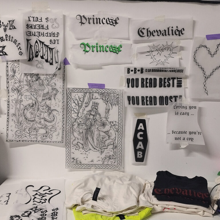 H•Alix & Bye Bye Binary à La Station : rage & amour dans nos typos