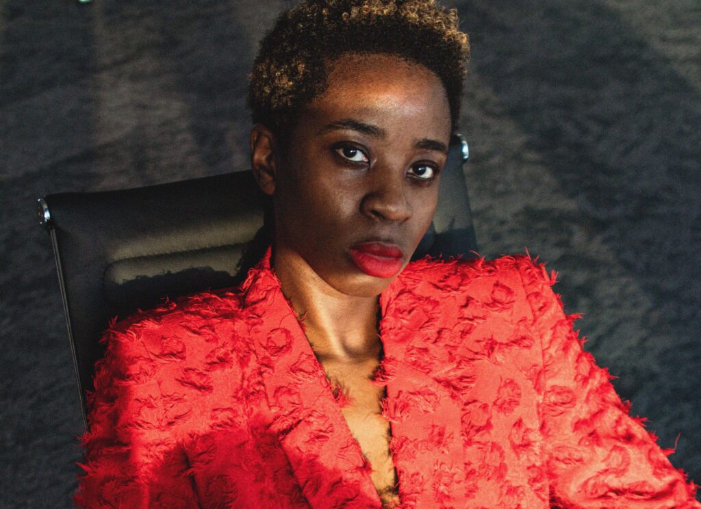 portrait Christelle Bakima Poundza par Elie Zinsou