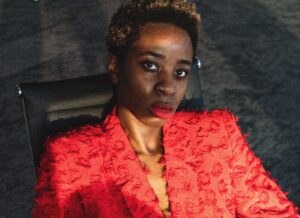 portrait Christelle Bakima Poundza par Elie Zinsou